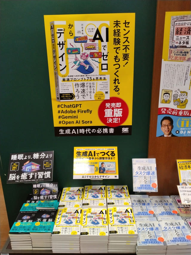 書店の展開コーナー